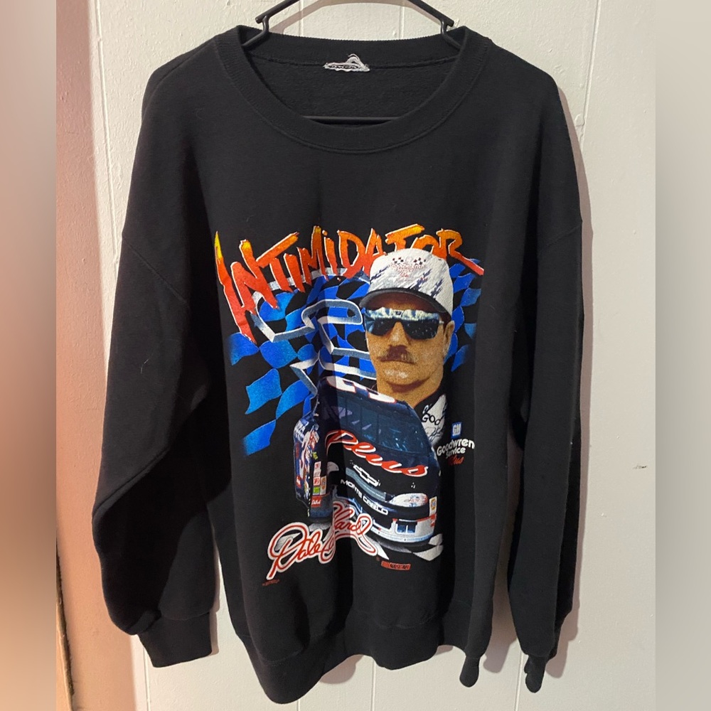 Vintage Nutmeg Nascar Dale Earnhardt Intimidator Sweatshirt